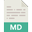 Markdown file icon